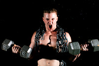 Working Out Justin Miller